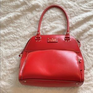 Red Kate spade purse